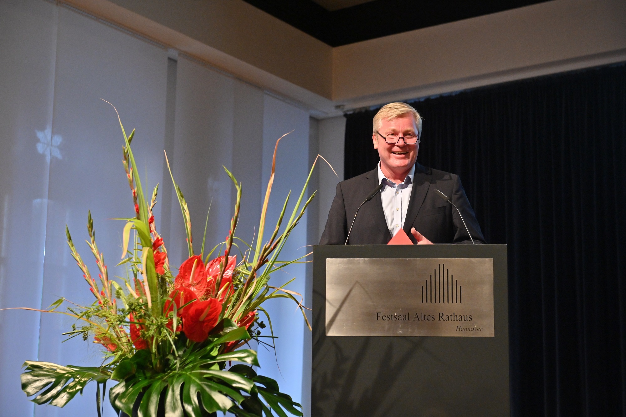 Wirtschaftsminister Dr. Bernd Althusmann bei der Preisverleihung 2019